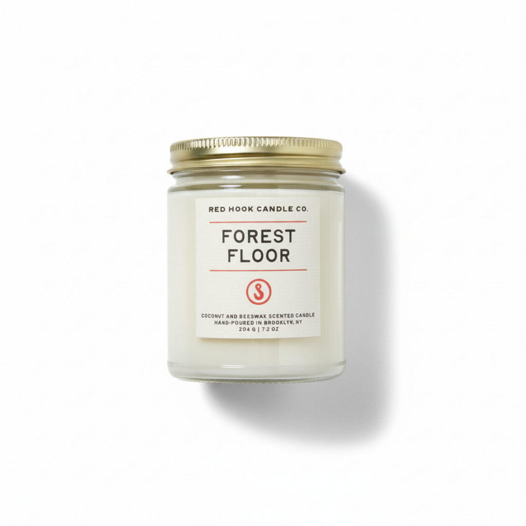 Forest Floor Candle | Earthy Moss Mushroom & Cedar | Hand-Poured in Brooklyn