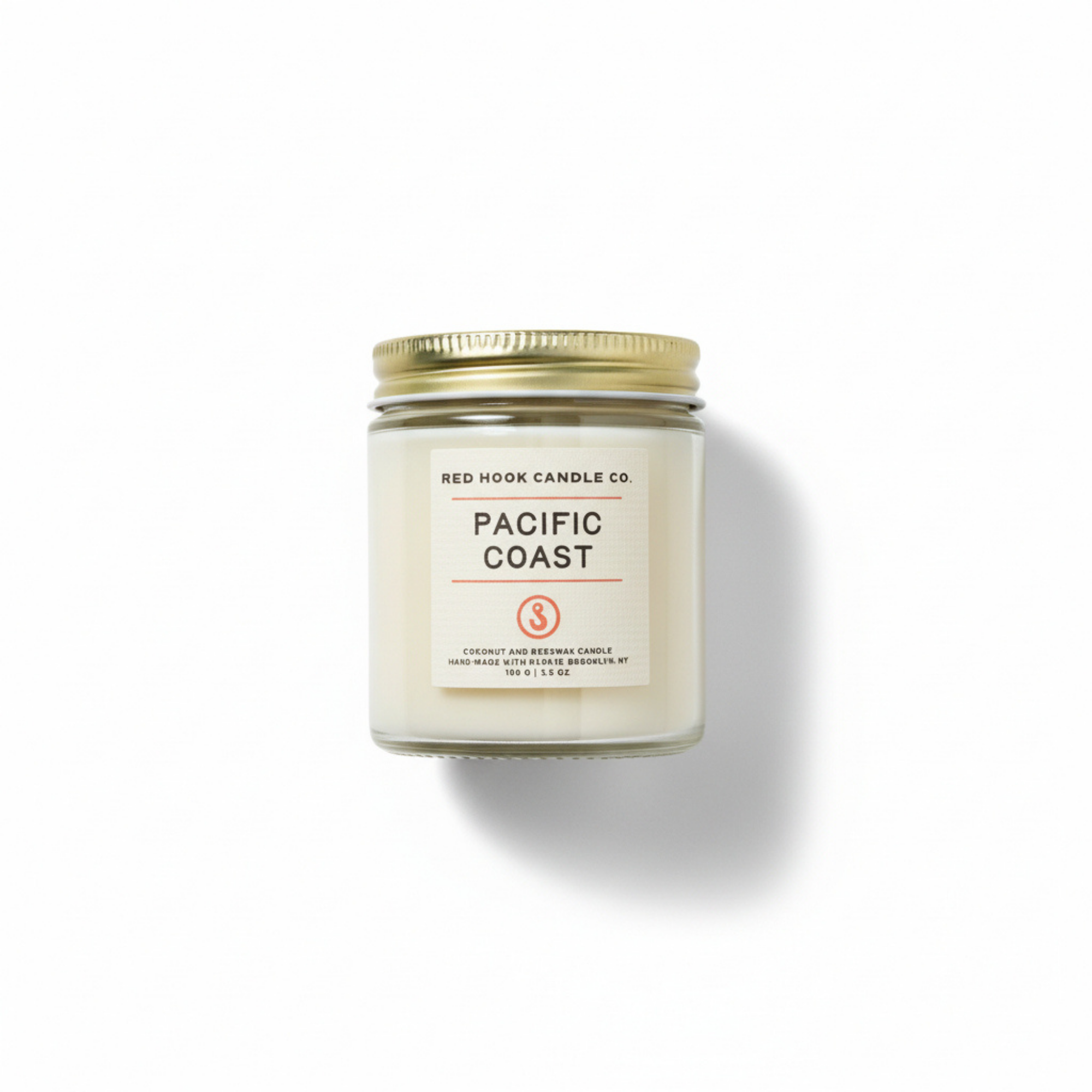 Mini Pacific Coast Candle | Salty Redwood, Sea Salt & Sage | Hand-Poured in Brooklyn