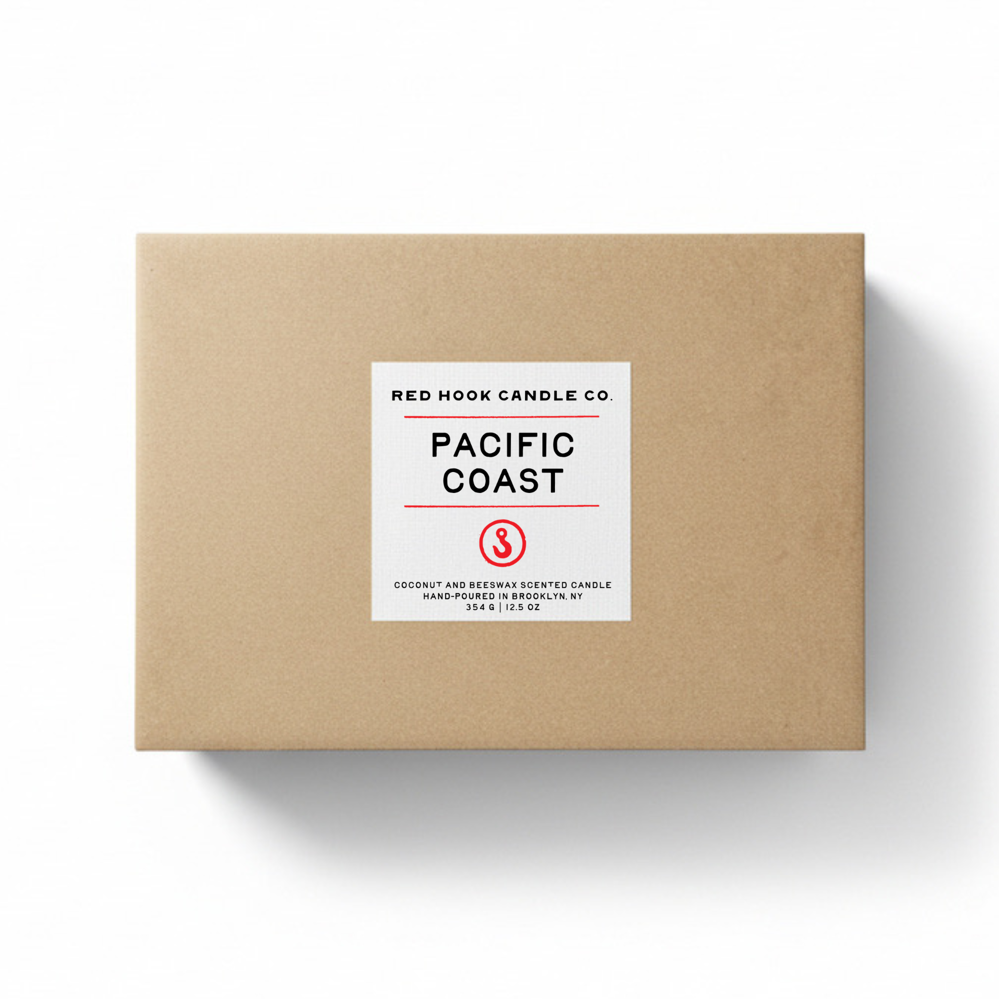 Large Pacific Coast Candle | Salty Redwood, Sea Salt & Sage | Hand-Poured in Brooklyn