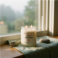 Large Misty Meadow Candle | Herbaceous Lavender, Sage & Wild Grass | Hand-Poured in Brooklyn