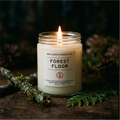 Forest Floor Candle | Earthy Moss Mushroom & Cedar | Hand-Poured in Brooklyn